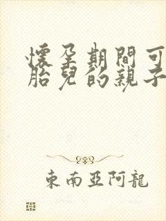 怀孕期间可以做胎儿的亲子鉴定吗