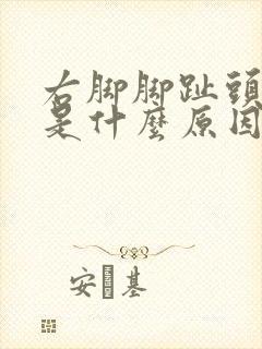 右脚脚趾头麻木是什么原因引起的