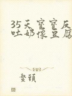 35天宝宝反复吐奶像豆腐渣一样怎么回事