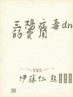 三阳病毒dna的费用