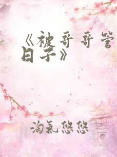 《被哥哥管教的日子》