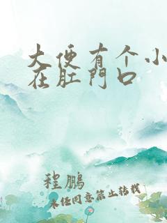 大便有个小肉球在肛门口