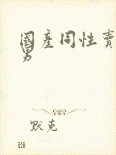 国产同性卖身男男