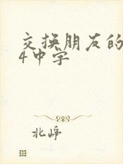 交换朋友的老婆4中字
