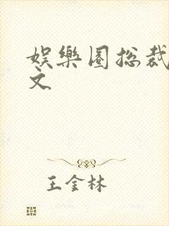 娱乐圈总裁甜宠文