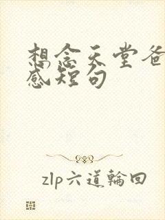 想念天堂爸爸伤感短句