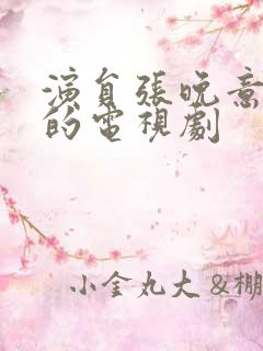 演员张晚意演过的电视剧