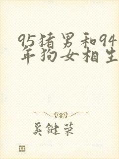95猪男和94年狗女相生还是相克