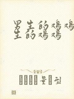 男生的鸡鸡同女生的鸡鸡