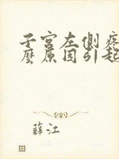 子宫左侧疼痛什么原因引起的