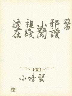 透视小邪医小说在线阅读