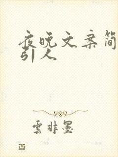 夜晚文案简短吸引人