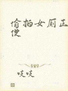 偷拍女厕正面小便