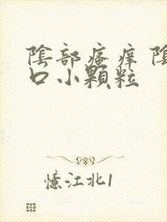 阴部瘙痒 阴道口小颗粒