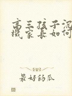 高三孩子沉迷手机家长如何引导