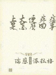 上大便疼痛出血是怎么回事