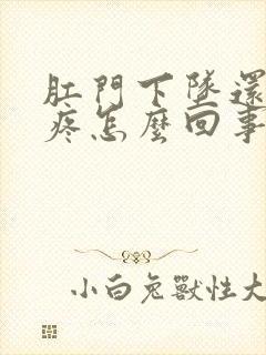 肛门下坠还有点疼怎么回事