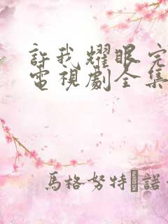 许我耀眼完整版电视剧全集免费观看