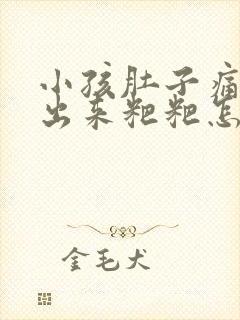 小孩肚子痛拉不出来粑粑怎么办