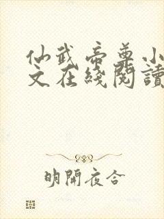 仙武帝尊小说全文在线阅读