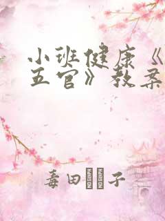 小班健康《我的五官》教案