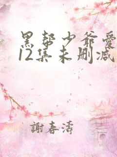 黑帮少爷爱上我12集未删减