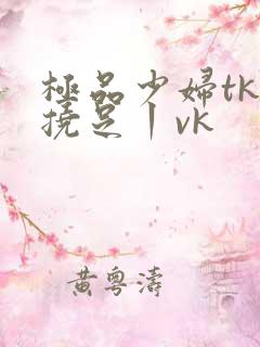 极品少妇tk一挠足丨vk
