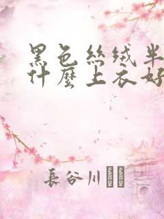 黑色丝绒半裙配什么上衣好看