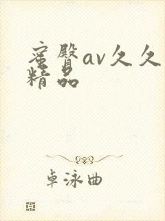 蜜臀av久久久精品