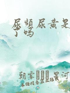 尿频尿黄是怀孕了吗