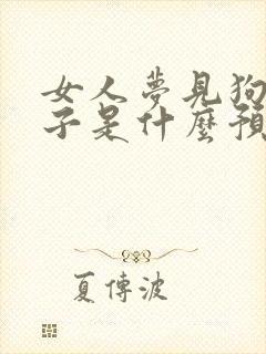 女人梦见狗咬肚子是什么预兆