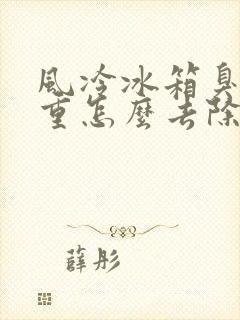 风冷冰箱臭味严重怎么去除