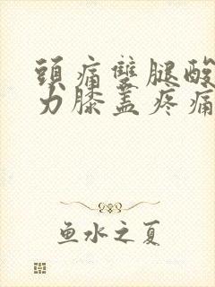 头痛双腿酸软无力膝盖疼痛