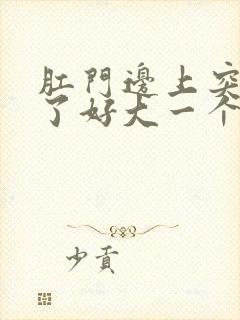 肛门边上突然肿了好大一个包