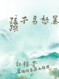 孩子易怒暴躁烦躁