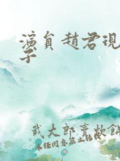 演员赵君现任妻子