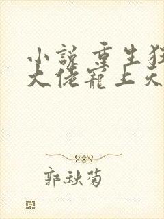 小说 重生狂妻大佬宠上天