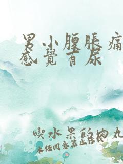 男小腹胀痛,总感觉有尿