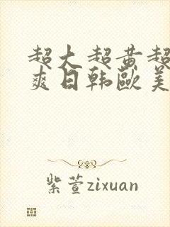 超大超黄超粗超爽日韩欧美