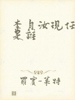 李月汝现任丈夫是谁