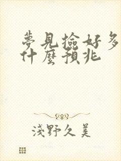 梦见捡好多虾是什么预兆