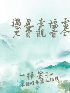 遇见幸福电视剧免费观看全集高清