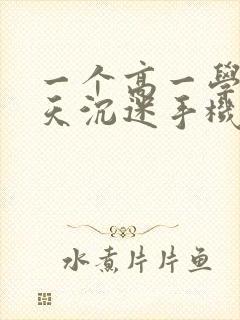 一个高一学生天天沉迷手机怎么办