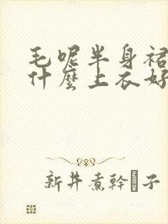 毛呢半身裙搭配什么上衣好看