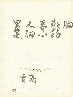 男人喜欢胸大还是胸小的