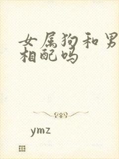 女属狗和男属狗相配吗