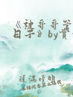 《被哥哥管教的日子》by赏心