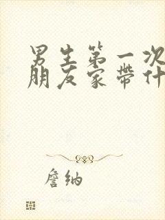 男生第一次去女朋友家带什么礼品