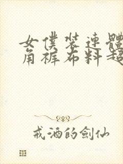 女仆装连体衣三角裤布料超少