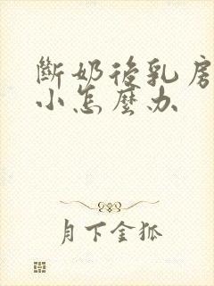 断奶后乳房会变小怎么办